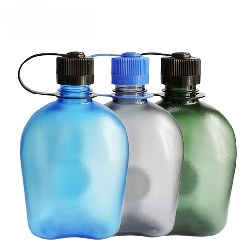 Coupe d'eau de sport grande capacité extérieure portable fitness kettle plastique plastique personnalisé d'eau tasse bleu 1777-9901