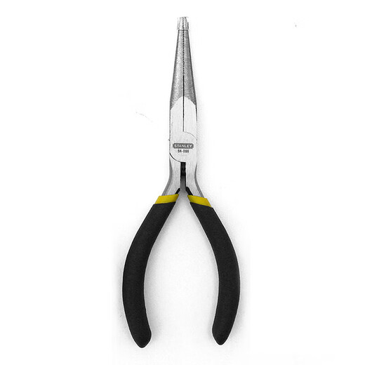 Stanley (STANLEY) black handle mini needle nose pliers multifunctional long nose pliers needle nose pliers 5 inches 84-096-23