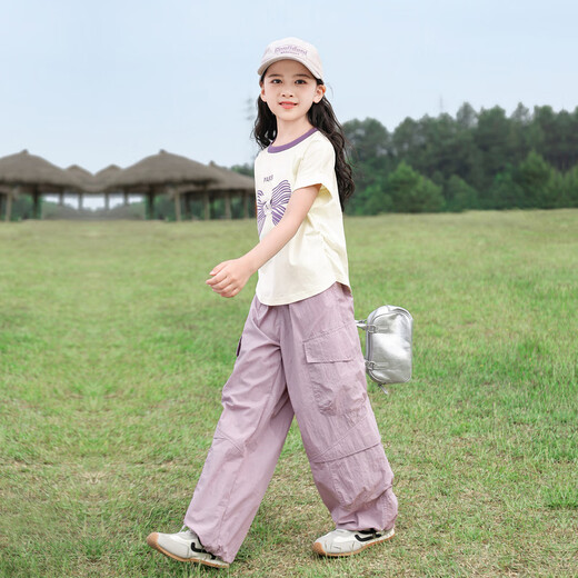 YouMi House Girls Traje casual Summer 2025 Nuevo moderno de moda