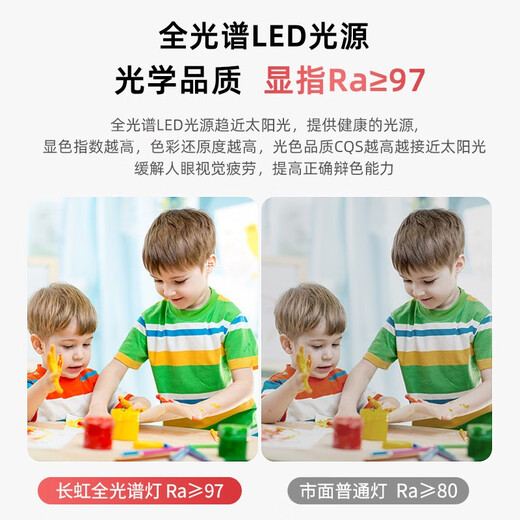 Er Jiangong LED LED Deckenleuchte Schlafzimmer Augenschutz Lampe 2025 Neu einfaches modernes Zimmer Licht Sinn runde Lampe 40W Volles Spektrum Ra9737cm Roségold 40W-Three