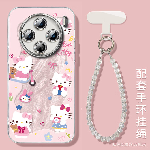 机旺马vivox200s手机壳全包自带镜头膜KT猫适用vivox200手机壳vivox100pro新款ultra系列X90s保护x70套vi 【NM15685甜甜圈KT猫】自带电镀闪粉镜头膜全 viv