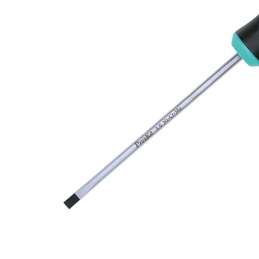 Baogong (Pro sKit) 9SD-201A green and black two-color slotted screwdriver