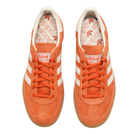 Adidas chaussures d'entraînement moral chaussures à bout en T trèfle chaussures pour hommes chaussures pour femmes 2025 automne et hiver nouvelles chaussures de sport de HANDBALL baskets IG6191 rouge brique/blanc cassé 36