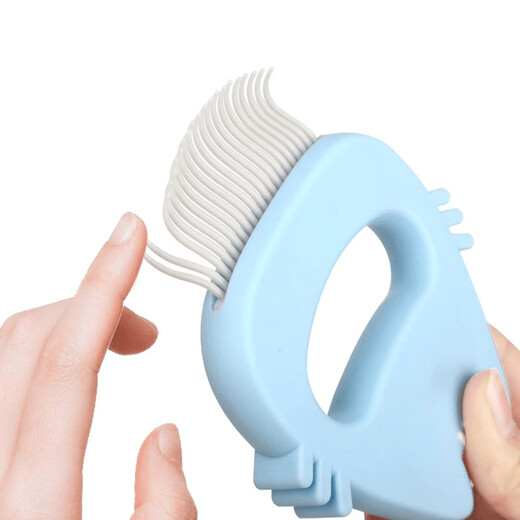 Pet shell comb, needle comb, cat comb, dog grooming, cleaning, knotting, cat fluffy hair comb, cat floating hair comb, pet comb - pink - 1 pc