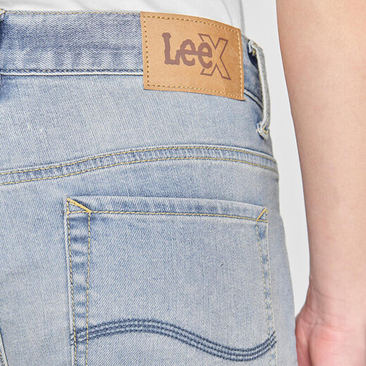 Lee Cool Hosen 25 Neues Produkt 723 Slim gerade Retro Hellblaue Herren coole Jeans