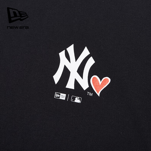 Neue Era MLB Kurzärärmische Männer und Frauen im selben Sommerpaar NY Round Neck Sport und ungezwungenes T-Shirt 14387844-XL