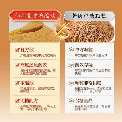 Jingdong Express Xianfeng Authorized Taiwan SF Xianfeng Compound Chinese Medicine 200g Concentrated Powder Granules Teacher Ni Haixia recommends scientific non-decoction and easy-to-take Chinese patent medicine original imported authentic Shenling Atractylodes Powder E069