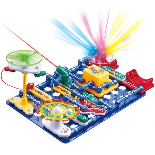 Palong Electronic Building Block Set Children's Circuit Board Education Toys Boys Boys 3 à 12 ans