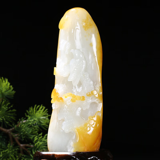 禄缘相苏州玉雕大师万子涵作品 和田玉白玉大展宏图摆件附证书653克