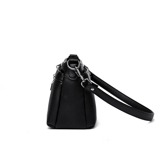 晶轼女士包包2025新款女士单肩包高级感小方包中年妈妈百搭斜挎包软皮 卡其