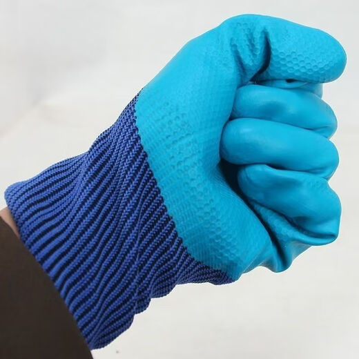 Shantou Lincun Echt A688 geprägter Arbeitsschutzhandschuhe Verschleiß und langlebiger Latex-Arbeit Anti-Rutsch-Wasserdurchdrücker-Bauarbeiter Hersteller Löschen Inventar