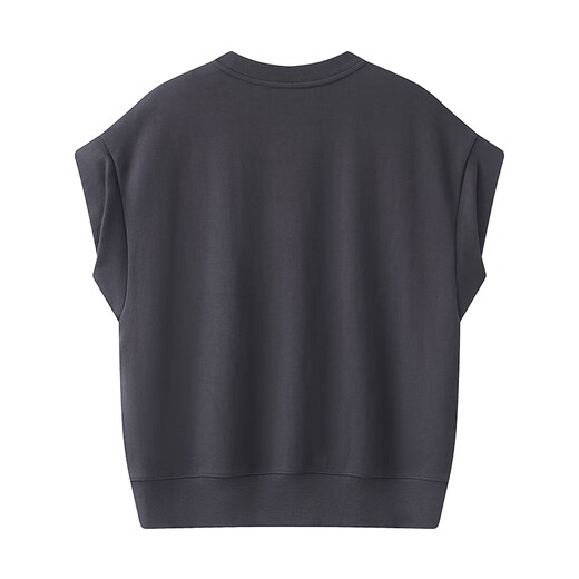
Ainos 2025 summer new sports style skirt short-sleeved T-shirt top set women's two-piece set 9215 smoke gray L