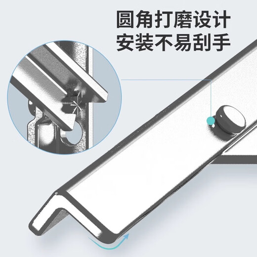 Gaojiale air conditioner outdoor unit bracket thickened 304 stainless steel universal outdoor unit air conditioner rack 1.5 hp 2/3 hp air conditioner bracket Gree applicable 1.5P thickened 201 style