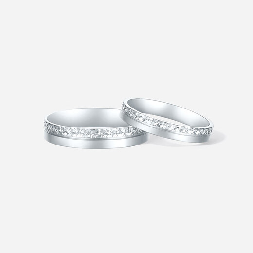 Saturday Fortune PT950 platinum ring for women crushed ice platinum birthday gift B0115814 No. 13, about 3.46g