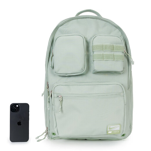 Nike (Nike) Herrenbeutel Frauenbag 2025 Frühling neuer Sporttasche Schoolbag Trendy Fashion Computer Bag Rucksack Rucksack FN4120-370 Misser