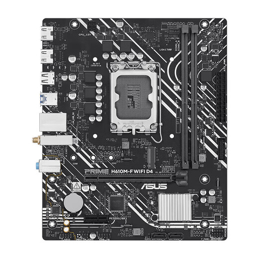 华硕（ASUS）12/13代/14代CPU主板 i3 14100f 13100f 12100f 散片 板U套装 H610M-F WIFI DDR4 12代i3-12100散片【三年店保】