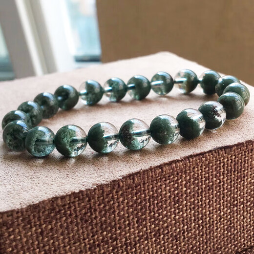 Xi Xidean Pang Donglai Quality Tianl Green Ghost Bracelet Brazil Tianl Green Ghost Bracelet Cornucopia Thousands of Layers Stars L6630 Green Ghost 10mm Bracelet