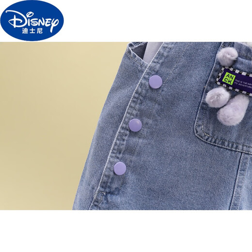 Disney Girls Denim Everly Set 2023 Summer Nuevo estilo Medium Large Children Shorts delgados Camiseta de manga corta Seta de dos piezas Conjunto de dos piezas + Camiseta de manga corta 140 cm Recomendados niños grandes grandes de 8-11