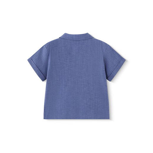 YEEHOO children's shirt summer short-sleeved breathable boys' casual top shirt