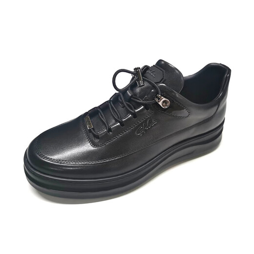 Shachi Herrenschuhe Herumn Herbst Casual 46T7B3291-2 Schwarze Lederschuhe Kauf High-End-Mode-echtes Leder 46T7B3291-2 Schwarz 37 Europäische Größe ist eine Größe ist eine Größe