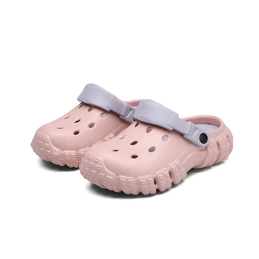 Nouvelles chaussures de trous pour enfants 2025 légers, imperméables, moyens et grands sandales de plage extérieures imperméables pour enfants
