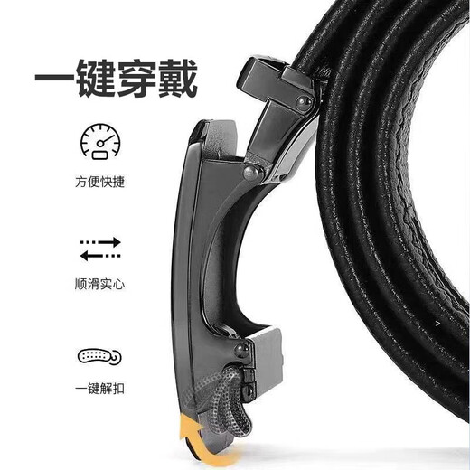 [Advanced Wear-Resistant] Erweiterte lässige automatische automatische Belt Gürtelgürtel für Männer zufällig