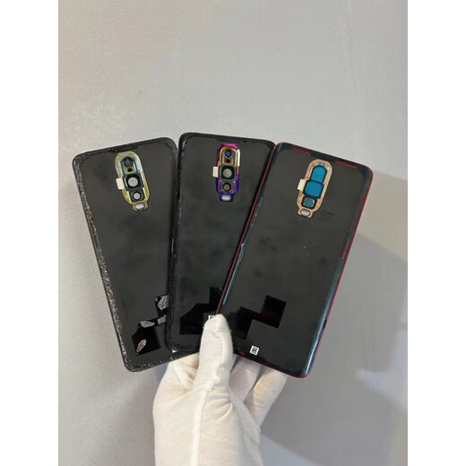 OPPO second-hand disassembled back cover R17 original mobile phone back cover pro back cover glass battery cover shell back shell shell R17 original back cover Streamer Blue 95 new disassembled original