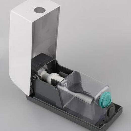 
Sanqi Tiger Wall-mounted manual foam soap dispenser soap dispenser hotel bathroom and kitchen pressing foam hand sanitizer box 1048b-500ml