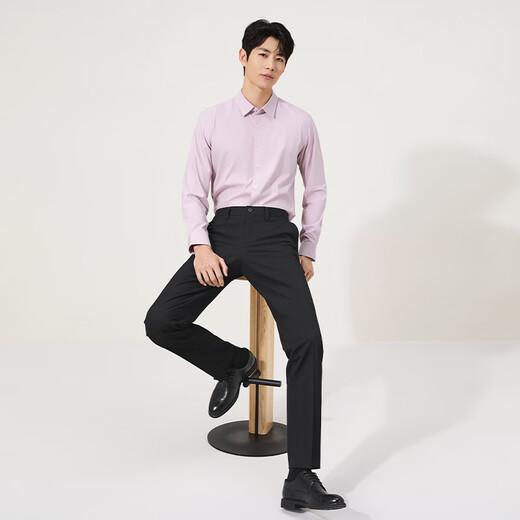 SEVEN (SEVEN) SEVEN worry-free trousers men's trousers 2025 autumn no-iron middle-aged business casual straight suit trousers
