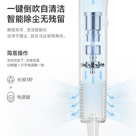 Konka high-speed hair dryer, quick drying, moisturizing and hair care for household use, high power and high wind, plasma hair dryer for boyfriends and girlfriends that does not damage hair, student hair dryer N1 holiday birthday gift recommendation