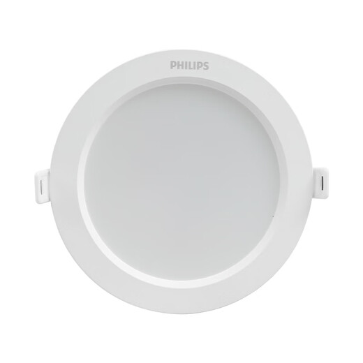 Philips (PHILIPS) LED downlight 12W ceiling hole light ultra-thin embedded aisle ceiling light opening 115-135mm white light 5700K