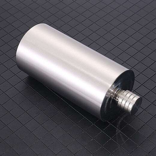 YH new 304 stainless steel wine bottle thickened all-steel liquor bottle outdoor portable bottle 1 Jin Jin equals 0.5 kg 2 Jin Jin equals 0.5 kg Wine set 2 Jin Jin equals 0.5 kg Thickened 304 sanded cylinder without accessories