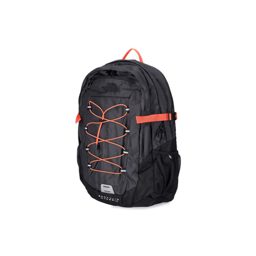 北面（The North Face）运动休闲拉链开合尼龙背包双肩包常规男女同款情侣款黑色 黑色