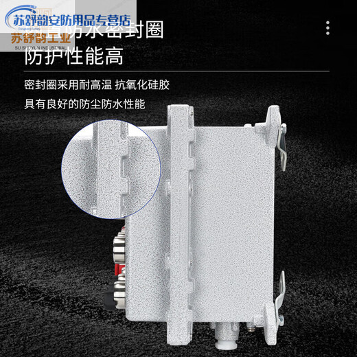 Explosion-proof and anti-corrosion operating column hanging remote local control button box explosion-proof junction box explosion-proof dust-proof distribution box two lights two buttons one switch wall-mounted