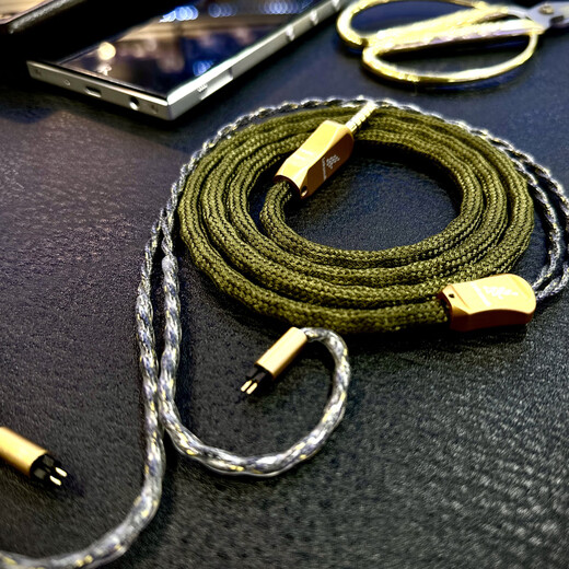 线艺匠（LINKSMITH）黑蠍子特别版 MMCX耳机线0.78 2pin森海IE900 IE600榭兰图二代4.4平衡升级线 mmcx/榭兰图二代/舒尔846二代 4.4mm 直型平衡头