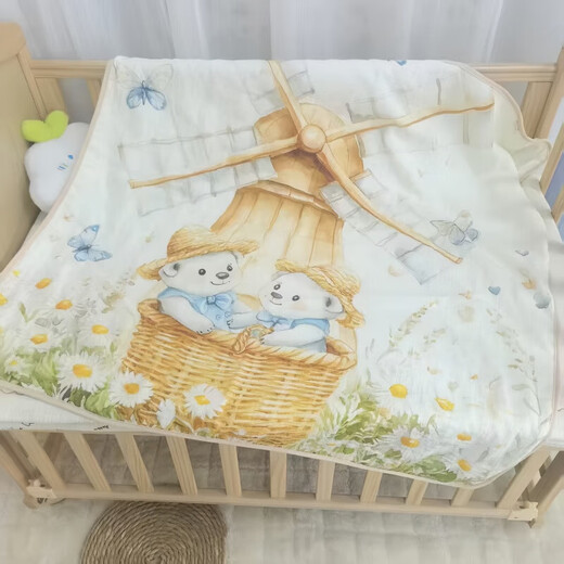 Baby blanket autumn and winter quilt newborn baby beanie fleece comfort blanket baby newborn quilt unique blanket forest deer beanie fleece blanket