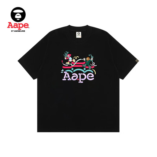
AAPE joint Ksaner men's clothing spring and summer Chengdu city series short-sleeved T-shirt 9734XXO WHX/white M single size
