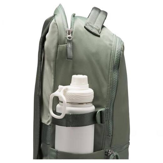 Lululemon Crew22L Casual und modische Nylon -Rucksack reguläre Männer und Frauen Gleiche Paare Eukalyptus Farbe grau Eukalyptus Farbe