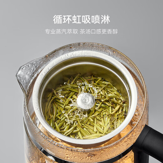 SUPOR health kettle tea making kettle tea kettle large capacity microcomputer intelligent control thermal insulation tea kettle 316L stainless steel electric kettle tea steamer office home SW-12C10