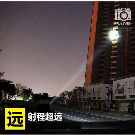 碉凰知了猴探测器防爆水手电筒强光充电户外抓照金蝉知了猴超亮远射手 KP-6623 带侧灯 支持手机充电