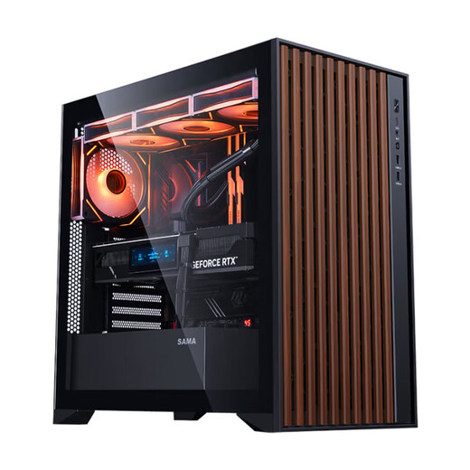 AMD Ryzen R9 9950X/RTX5070Ti designer rendering modeling editing e-sports game assembly desktop graphics workstation computer host R9 9900X/32G/1T barebone system does not include graphics card