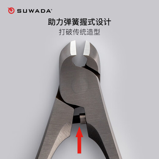 Suwada Made in Japan, original imported manual nail scissors, nail clippers, sharp, durable, safety manicure knife, small size