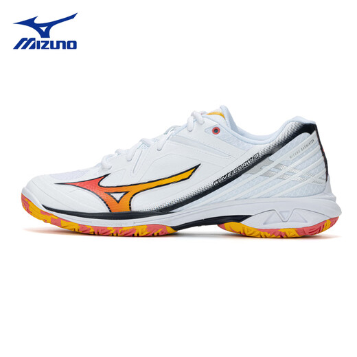 Mizuno WAVE CLAW 3 Badminton Shoes Eagle Claw 3 Generation Lightweight Flexible Fast Unisex Unisex Competition New Product Beast Tooth 2 Chixia Orange WAVE CLAW 3 New Release 36 =225mm
