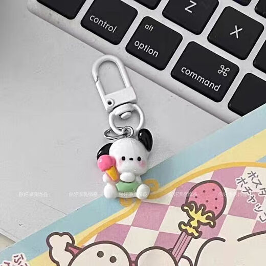 可爱百变帕恰狗钥匙扣少女学生趣味卡通背包挂件情侣闺蜜配饰礼物 百变小帕（1个）随机款