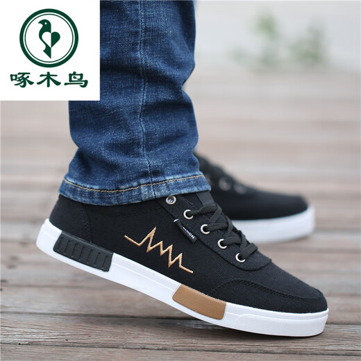 Woodpecker Soft Sohle Männerschuhe 2025 Herbst Neue Modejugend All-Match-Skid-Sneaker atmungsaktiv