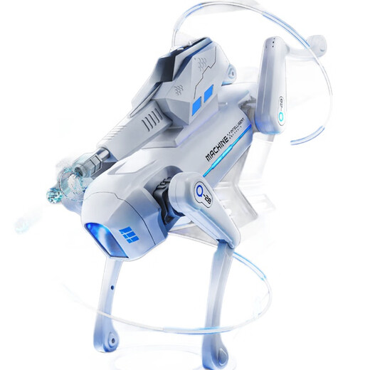 Biansheng Science and Education AI Intelligente Roboterhund -Voice -Sprache Künstliche Technologie -Programmierjunge Elektrische Fernbedienung Kinderspielzeuggeschenk [Technologie White] AI Intelligent Roboter Dog Geschenkbox Schießen + Gesang und Tanzen + Programmierung