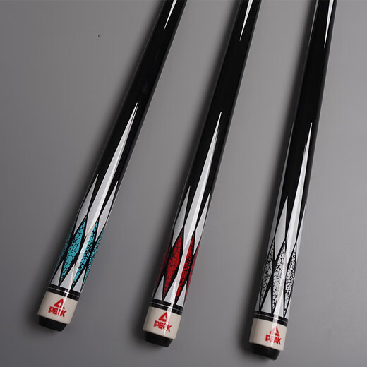 Peak billiard cue OCC1/2 split big head Chinese style black 8 billiard cue Mengbai 13mm cue box set
