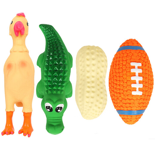 HELLOJOY dog toy, latex, sound-resistant, bite-resistant, self-stimulating, relieving boredom, puppy, corgi, large dog, pet dog supplies