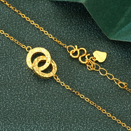 VTL9999 pure silver broken ice interlocking sterling silver necklace women's 2025 new clavicle chain Chinese Valentine's Day gift 9999 pure silver necklace gift box + gold