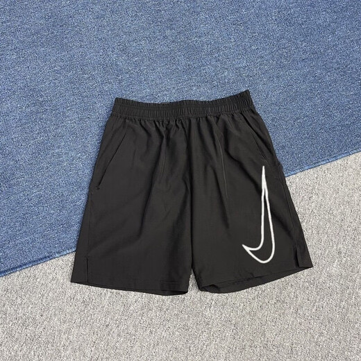 NBA Kids-nike Summer Thin Ice Silk Sports Shorts Woven's Woven Séchure lâche et décontracté Fitness Training Basketball Four [blanc] 983-Purple L